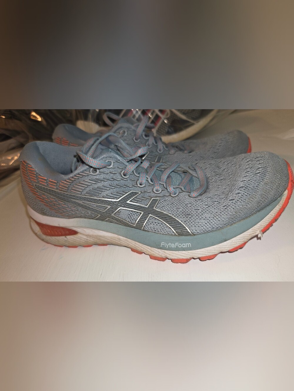 ASICS Women's Gel-Cumulus 22 Running Shoes in Piedmont Grey/Light Steel size 6.5